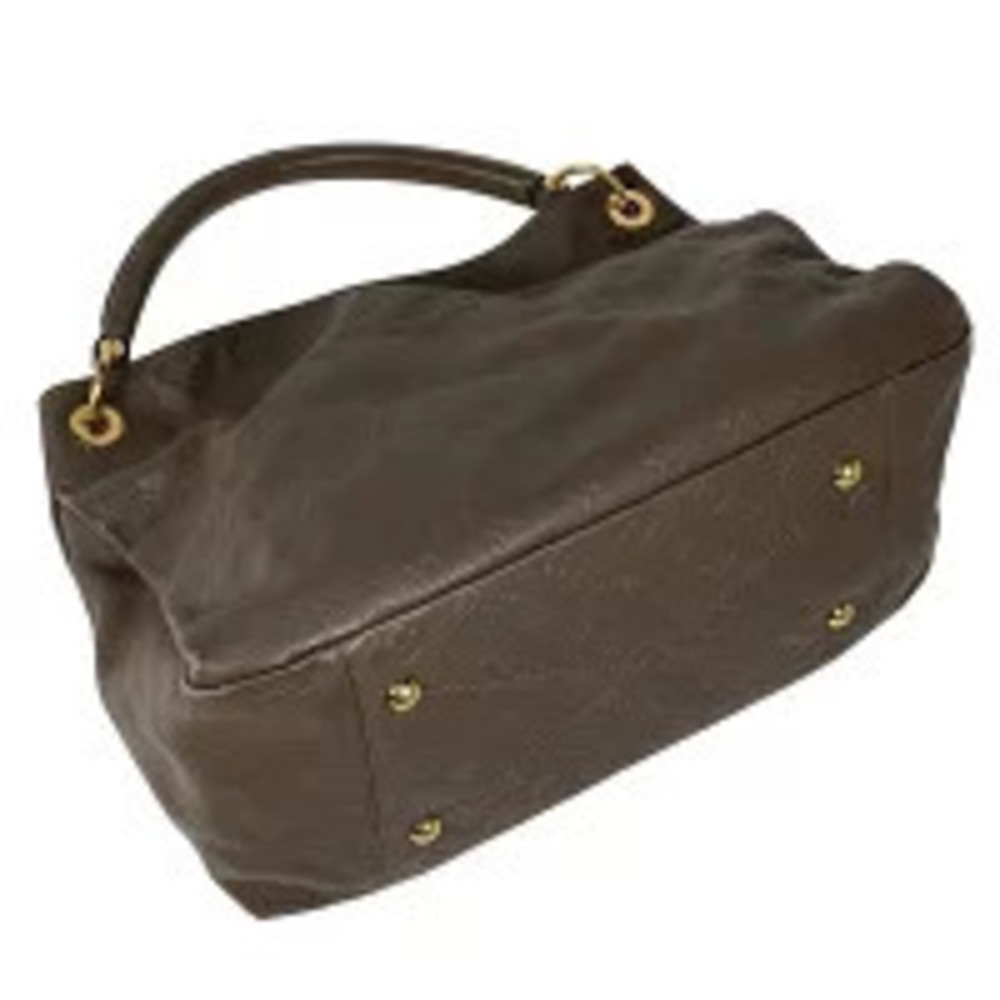 Louis Vuitton Shoulder Brown Monogram Terre Artsy Hobo Empreinte Bag 2way Brown